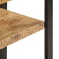 vidaXL Bartisch 120x40x101 cm Raues Mangoholz vidaXL Bartisch 120x40x101 cm Raues Mangoholz