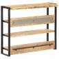 vidaXL Bartisch 120x40x101 cm Raues Mangoholz vidaXL Bartisch 120x40x101 cm Raues Mangoholz