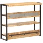 vidaXL Bartisch 120x40x101 cm Raues Mangoholz vidaXL Bartisch 120x40x101 cm Raues Mangoholz