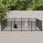 vidaXL Outdoor-Hundezwinger Stahl 15,05 m² vidaXL Outdoor-Hundezwinger Stahl 15,05 m²