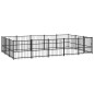 vidaXL Outdoor-Hundezwinger Stahl 14,11 m² vidaXL Outdoor-Hundezwinger Stahl 14,11 m²