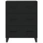vidaXL Highboard Schwarz 69,5x34x180 cm Holzwerkstoff vidaXL Highboard Schwarz 69,5x34x180 cm Holzwerkstoff