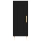 vidaXL Highboard Schwarz 34,5x34x180 cm Holzwerkstoff vidaXL Highboard Schwarz 34,5x34x180 cm Holzwerkstoff