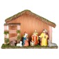 HI Weihnachtsdeko Weihnachtskrippe LED Beleuchtet Holz HI Weihnachtsdeko Weihnachtskrippe LED Beleuchtet Holz