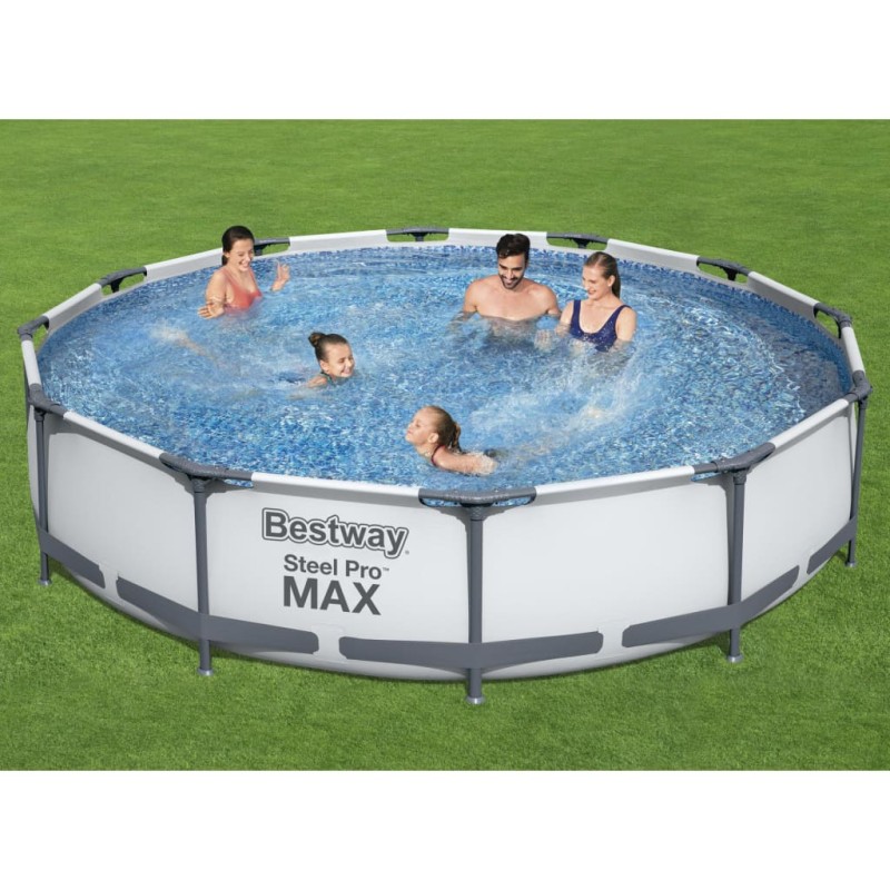 Bestway Steel Pro MAX Swimmingpool-Set 366x76 cm Bestway Steel Pro MAX Swimmingpool-Set 366x76 cm