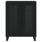 vidaXL Highboard Schwarz 69,5x34x180 cm Holzwerkstoff vidaXL Highboard Schwarz 69,5x34x180 cm Holzwerkstoff