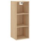 vidaXL Highboard Sonoma-Eiche 34,5x34x180 cm Holzwerkstoff vidaXL Highboard Sonoma-Eiche 34,5x34x180 cm Holzwerkstoff
