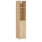 vidaXL Highboard Sonoma-Eiche 34,5x34x180 cm Holzwerkstoff vidaXL Highboard Sonoma-Eiche 34,5x34x180 cm Holzwerkstoff