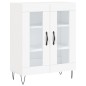 vidaXL Highboard Weiß 69,5x34x180 cm Holzwerkstoff vidaXL Highboard Weiß 69,5x34x180 cm Holzwerkstoff