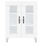 vidaXL Highboard Weiß 69,5x34x180 cm Holzwerkstoff vidaXL Highboard Weiß 69,5x34x180 cm Holzwerkstoff