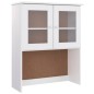 vidaXL Highboard ALTA Weiß 77x35x165 cm Massivholz Kiefer vidaXL Highboard ALTA Weiß 77x35x165 cm Massivholz Kiefer