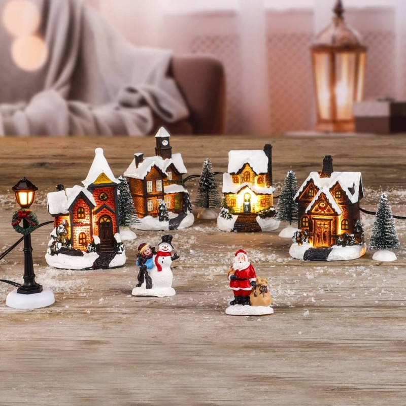 HI Weihnachtsdeko LED-Weihnachtsdorf HI Weihnachtsdeko LED-Weihnachtsdorf