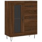 vidaXL Highboard Braun Eichen-Optik 69,5x34x180 cm Holzwerkstoff vidaXL Highboard Braun Eichen-Optik 69,5x34x180 cm Holzwerkstoff