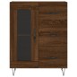 vidaXL Highboard Braun Eichen-Optik 69,5x34x180 cm Holzwerkstoff vidaXL Highboard Braun Eichen-Optik 69,5x34x180 cm Holzwerkstoff