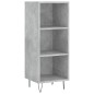 vidaXL Highboard Betongrau 34,5x32,5x180 cm Holzwerkstoff vidaXL Highboard Betongrau 34,5x32,5x180 cm Holzwerkstoff