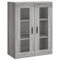 vidaXL Highboard Grau Sonoma 69,5x34x180 cm Holzwerkstoff vidaXL Highboard Grau Sonoma 69,5x34x180 cm Holzwerkstoff