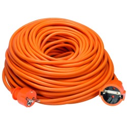 Perel Verlängerungskabel 40 m Typ F Orange