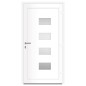 vidaXL Haustür Anthrazit 110x210 cm Aluminium und PVC vidaXL Haustür Anthrazit 110x210 cm Aluminium und PVC