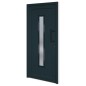 vidaXL Haustür Anthrazit 98x208 cm PVC vidaXL Haustür Anthrazit 98x208 cm PVC