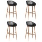 vidaXL 5-tlg. Bar-Set Schwarz vidaXL 5-tlg. Bar-Set Schwarz