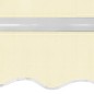 vidaXL Gelenkarmmarkise 400 cm Cremeweiß vidaXL Gelenkarmmarkise 400 cm Cremeweiß