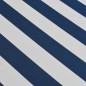 vidaXL Gelenkarmmarkise 500 cm Blau/Weiß vidaXL Gelenkarmmarkise 500 cm Blau/Weiß