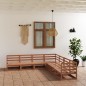vidaXL 7-tlg. Garten-Lounge-Set Honigbraun Massivholz Kiefer vidaXL 7-tlg. Garten-Lounge-Set Honigbraun Massivholz Kiefer