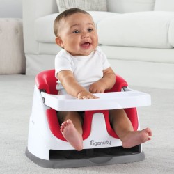 Ingenuity 2-in-1 Babysity Mohnrot