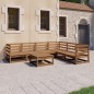 vidaXL 7-tlg. Garten-Lounge-Set Honigbraun Massivholz Kiefer vidaXL 7-tlg. Garten-Lounge-Set Honigbraun Massivholz Kiefer