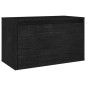 vidaXL TV-Schränke 7 Stk. Schwarz Massivholz Kiefer vidaXL TV-Schränke 7 Stk. Schwarz Massivholz Kiefer