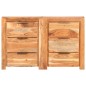 vidaXL Schubladenschrank 118x33x75 cm Akazie Massivholz vidaXL Schubladenschrank 118x33x75 cm Akazie Massivholz