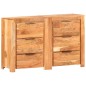 vidaXL Schubladenschrank 118x33x75 cm Akazie Massivholz vidaXL Schubladenschrank 118x33x75 cm Akazie Massivholz