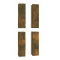 vidaXL TV-Schränke 4 Stk. Räuchereiche 30,5x30x110 cm Holzwerkstoff vidaXL TV-Schränke 4 Stk. Räuchereiche 30,5x30x110 cm Holzwerkstoff