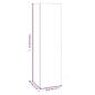 vidaXL TV-Schränke 4 Stk. Räuchereiche 30,5x30x110 cm Holzwerkstoff vidaXL TV-Schränke 4 Stk. Räuchereiche 30,5x30x110 cm Holzwerkstoff