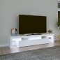 vidaXL TV-Schrank mit LED-Leuchten Weiß 200x36,5x40 cm vidaXL TV-Schrank mit LED-Leuchten Weiß 200x36,5x40 cm