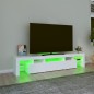 vidaXL TV-Schrank mit LED-Leuchten Weiß 200x36,5x40 cm vidaXL TV-Schrank mit LED-Leuchten Weiß 200x36,5x40 cm