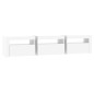 vidaXL TV-Schrank mit LED-Leuchten Weiß 180x35x40 cm vidaXL TV-Schrank mit LED-Leuchten Weiß 180x35x40 cm