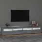 vidaXL TV-Schrank mit LED-Leuchten Grau Sonoma 240x35x40 cm vidaXL TV-Schrank mit LED-Leuchten Grau Sonoma 240x35x40 cm