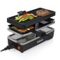 Tristar Raclette-Grill 2 Personen RA-2741 400W 23,8x10,4 cm Schwarz Tristar Raclette-Grill 2 Personen RA-2741 400W 23,8x10,4 cm Schwarz