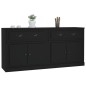 vidaXL Sideboards 2 Stk. Schwarz Holzwerkstoff vidaXL Sideboards 2 Stk. Schwarz Holzwerkstoff