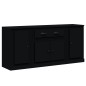 vidaXL Sideboards 3 Stk. Schwarz Holzwerkstoff vidaXL Sideboards 3 Stk. Schwarz Holzwerkstoff
