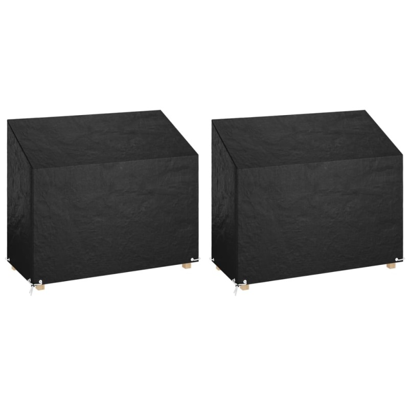 vidaXL Abdeckungen für Gartenbank 2 Stk. 8 Ösen 160x70x70/88 cm vidaXL Abdeckungen für Gartenbank 2 Stk. 8 Ösen 160x70x70/88 cm