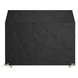vidaXL Abdeckungen für Gartenbank 2 Stk. 8 Ösen 160x70x70/88 cm
