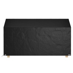 vidaXL Abdeckungen für Gartenbänke 2 Stk. 12 Ösen 210x70x70/88 cm