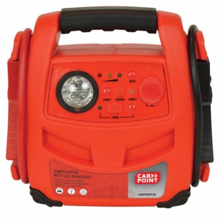 Carpoint 2-in-1 Starthilfegerät mit LED 12V 7 Ah Rot