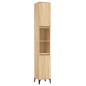 vidaXL 3-tlg. Badmöbel-Set Sonoma-Eiche Holzwerkstoff vidaXL 3-tlg. Badmöbel-Set Sonoma-Eiche Holzwerkstoff