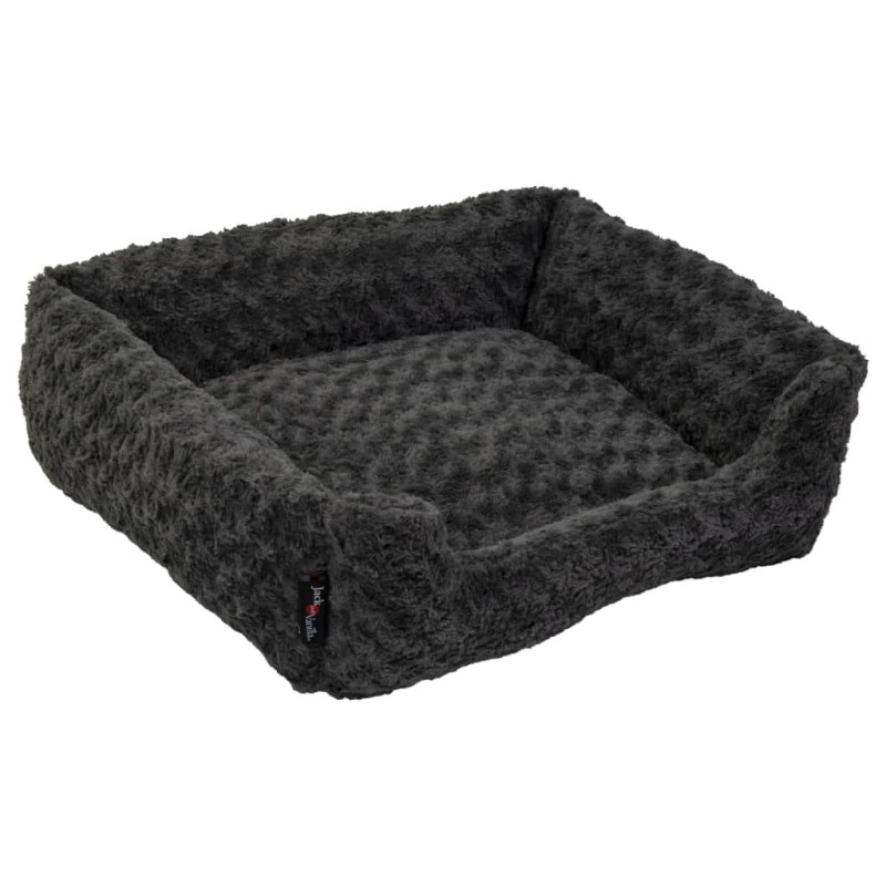 Jack and Vanilla Haustiersofa Softy S 60x52x18 cm Rosette Grau Jack and Vanilla Haustiersofa Softy S 60x52x18 cm Rosette Grau