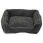Jack and Vanilla Haustiersofa Softy S 60x52x18 cm Rosette Grau Jack and Vanilla Haustiersofa Softy S 60x52x18 cm Rosette Grau