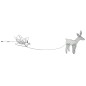 Ambiance Weihnachtsdeko Rentier mit Schlitten 14 m Lichterkette Ambiance Weihnachtsdeko Rentier mit Schlitten 14 m Lichterkette