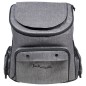 Jack and Vanilla Haustier-Rucksack Travel 40x25x36 cm Grau/Schwarz Jack and Vanilla Haustier-Rucksack Travel 40x25x36 cm Grau/Schwarz